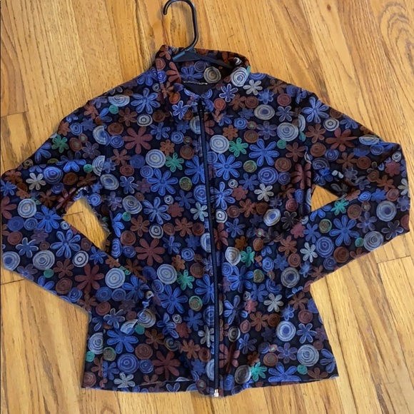 Vintage 90’s mesh floral jacket - Picture 1 of 3